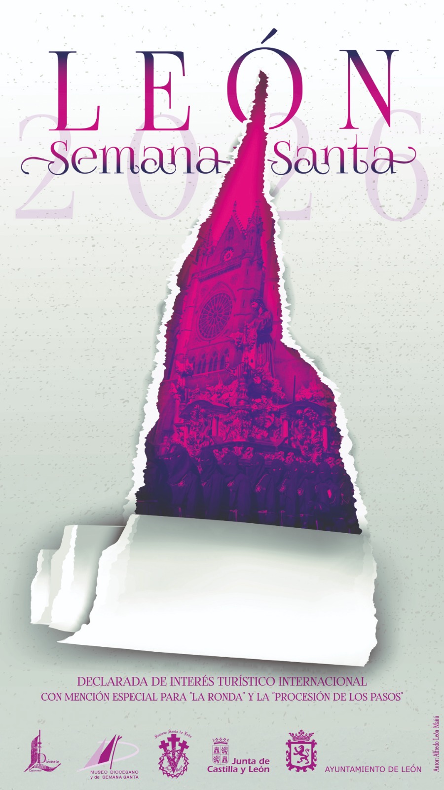 Cartel oficial de la Semana Santa de León 2026